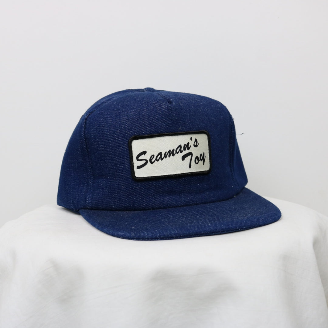 Vintage 80's Seaman's Toy Denim Hat - OS-NEWLIFE Clothing