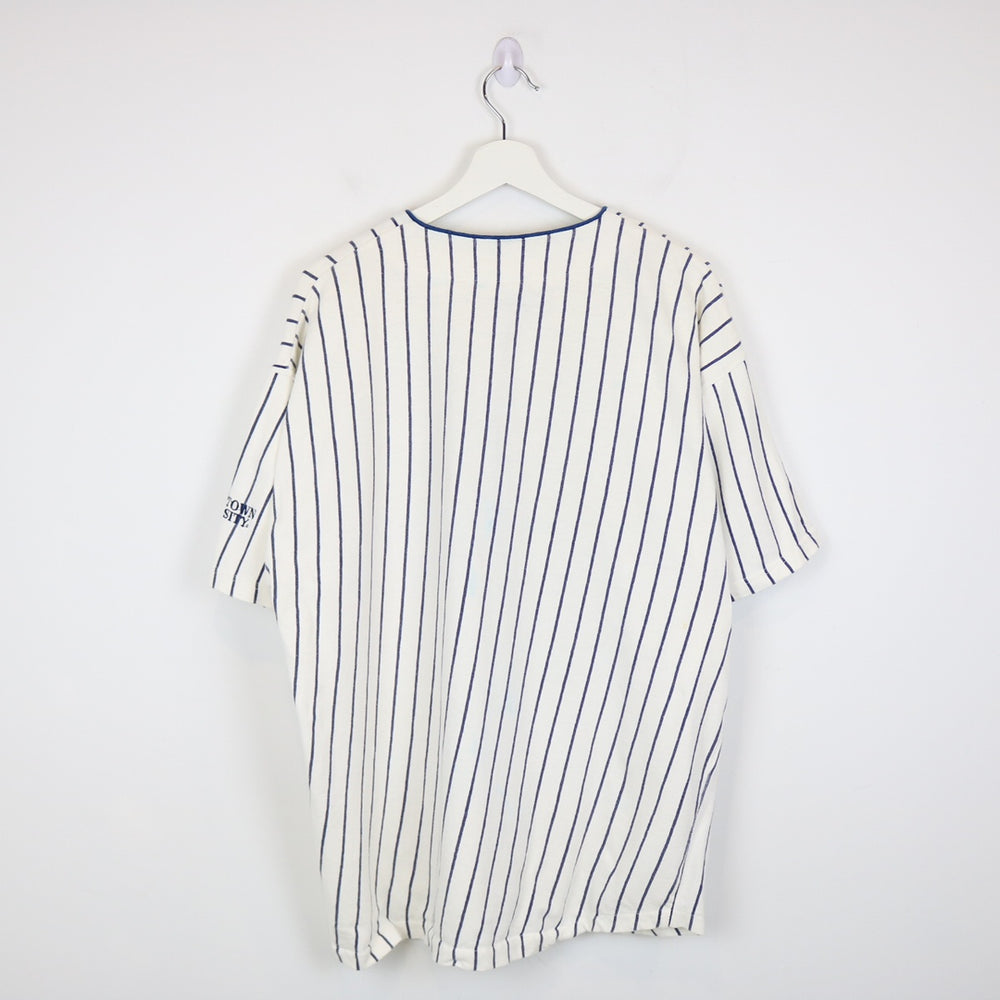 Vintage 90's Georgetown University Hoyas Baseball Jersey - L-NEWLIFE Clothing
