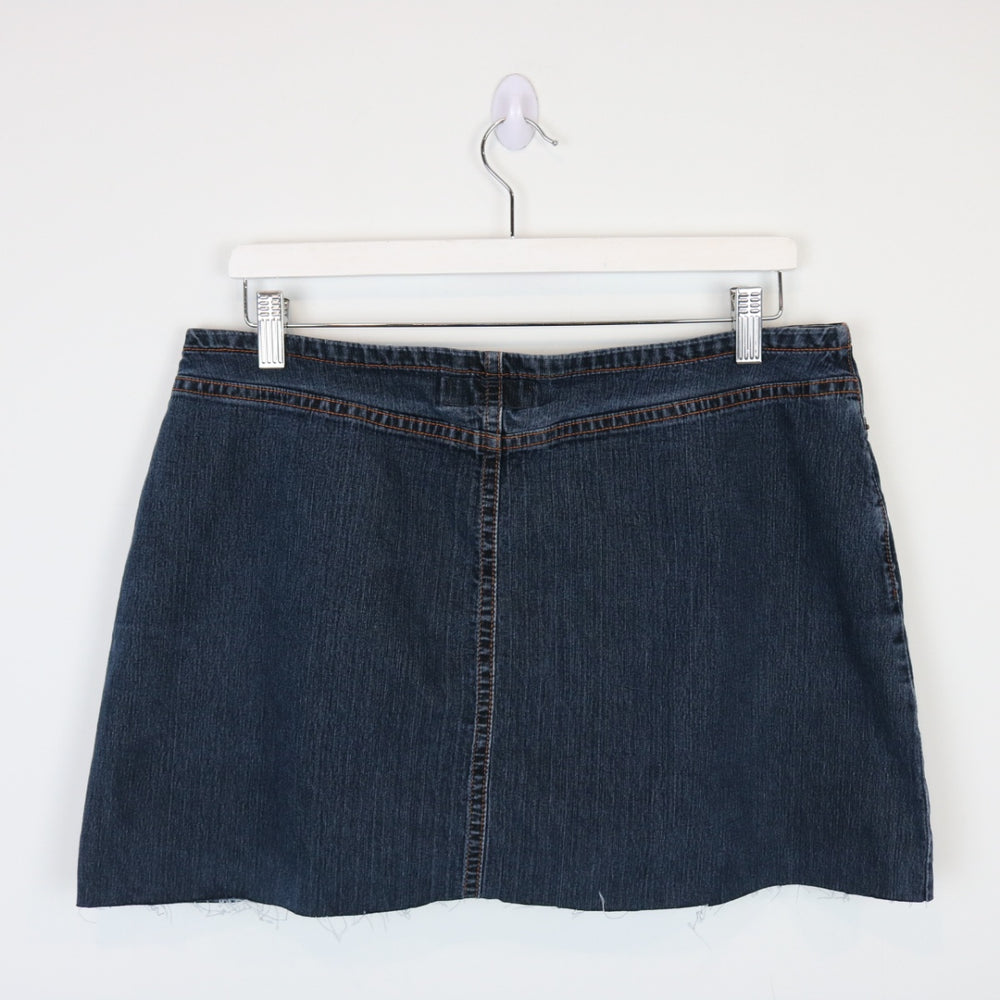 Vintage 90's Denim Mini Skirt - 34"-NEWLIFE Clothing