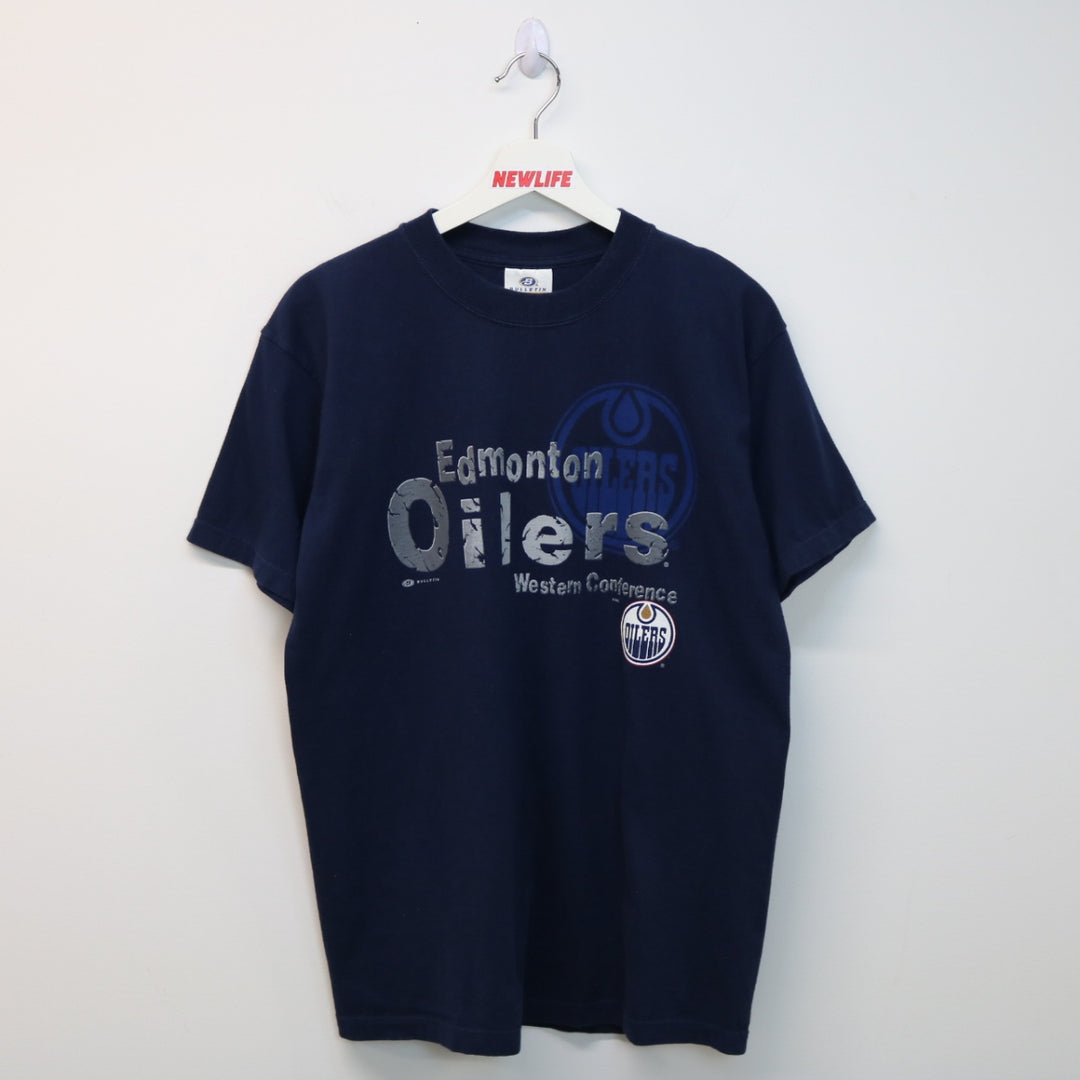 Vintage 00's Edmonton Oilers Tee - M-NEWLIFE Clothing