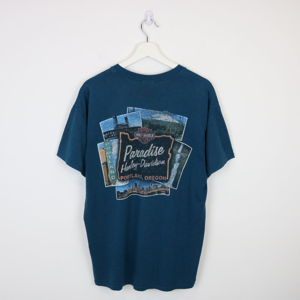 2015 Harley Davdison Portland Tee - L-NEWLIFE Clothing