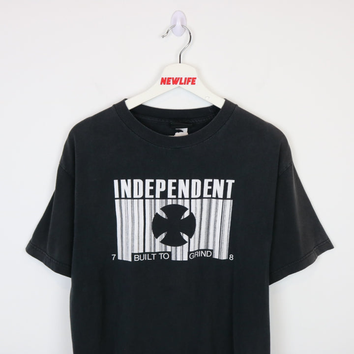 Vintage 00's Independent Trucks Barcode Tee - M-NEWLIFE Clothing