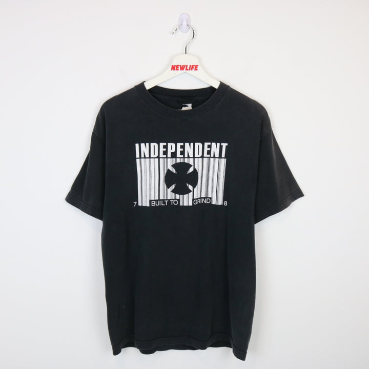 Vintage 00's Independent Trucks Barcode Tee - M-NEWLIFE Clothing