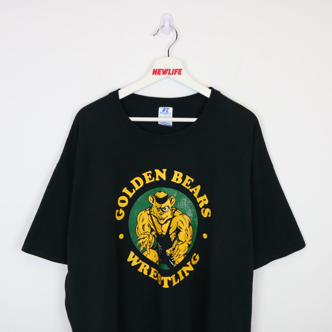 Vintage 00's UofA Golden Bears Wrestling Tee - XXL-NEWLIFE Clothing