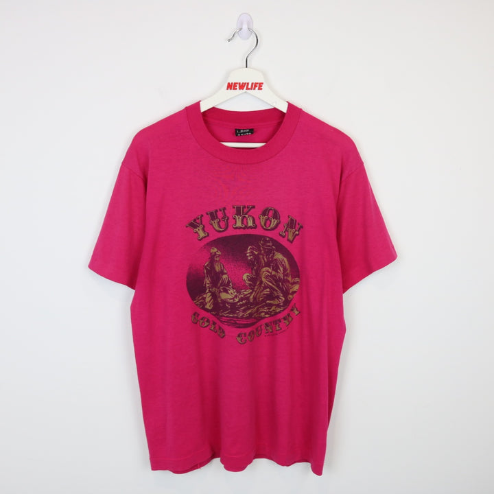 Vintage 1989 Yukon Gold Country Tee - L-NEWLIFE Clothing