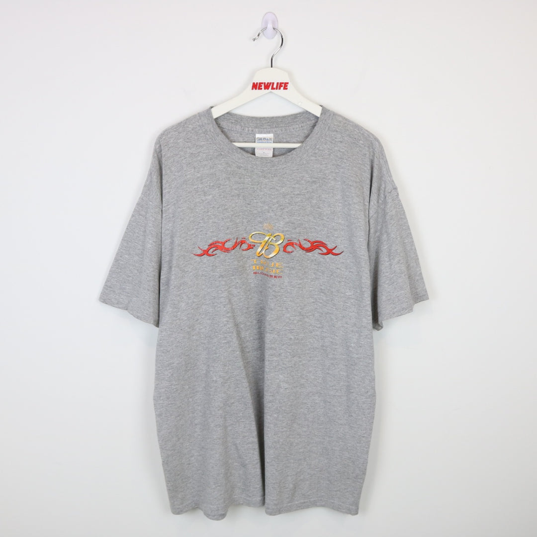 Vintage 00's Budweiser True Music Beer Tee - XL-NEWLIFE Clothing