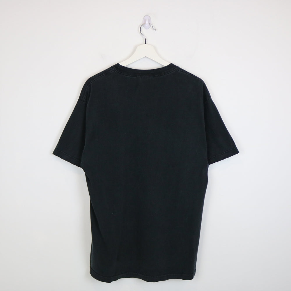 Vintage 00's More Carve Less Jib Burton Snowboarding Tee - M-NEWLIFE Clothing