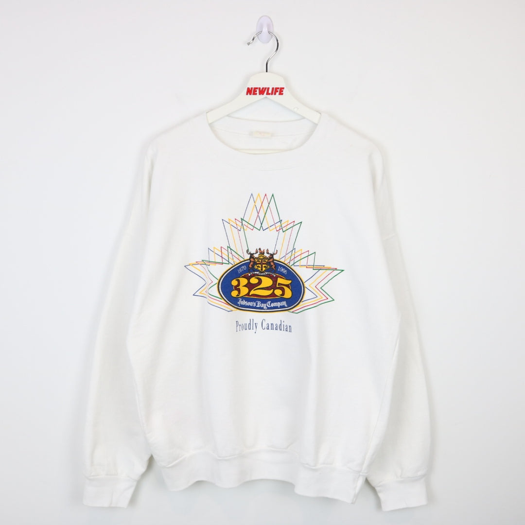 Vintage 80's Hudson's Bay Company Crewneck - L-NEWLIFE Clothing