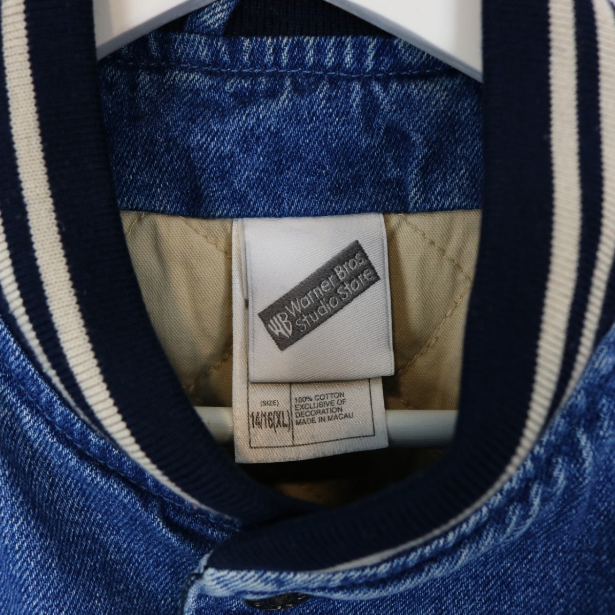 Vintage 90's Warner Brothers Looney Tunes Varsity Jacket - S – NEWLIFE