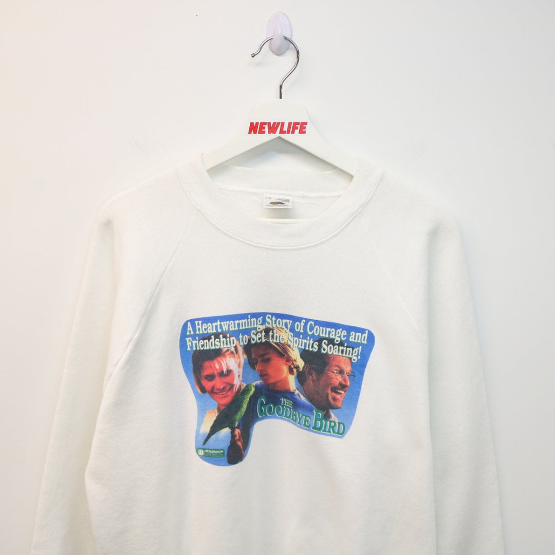 Vintage 1993 The Goodbye Bird Movie Crewneck - M-NEWLIFE Clothing