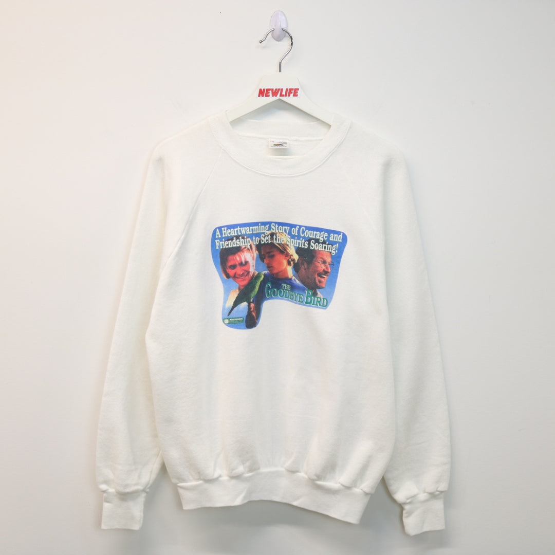 Vintage 1993 The Goodbye Bird Movie Crewneck - M-NEWLIFE Clothing