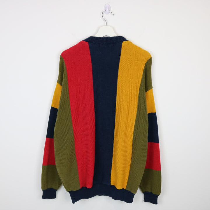 Vintage 90's Klubhows Dinosaur Golf Knit Sweater - L-NEWLIFE Clothing