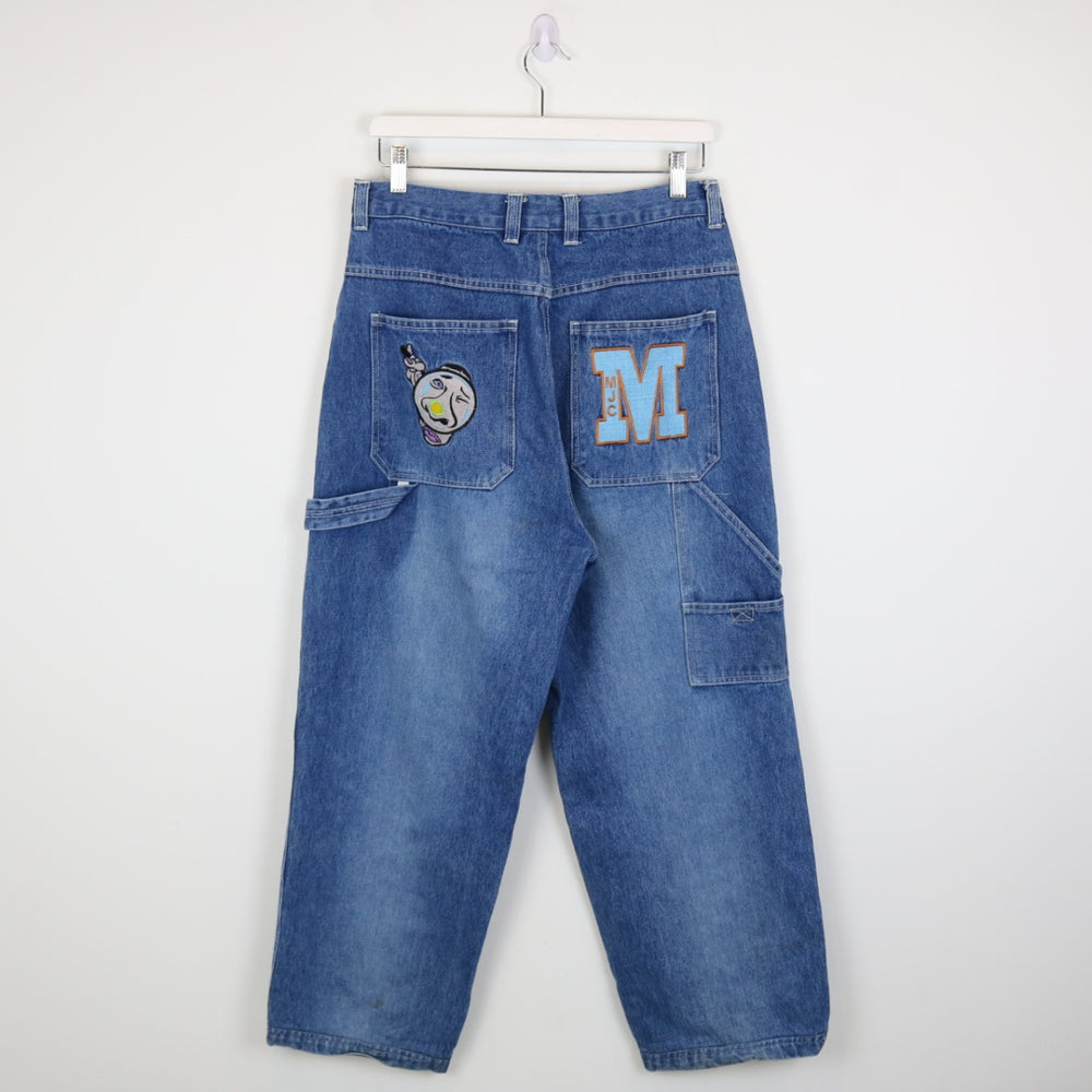 Vintage Y2K MJC Embroidered Denim Jeans - 31"-NEWLIFE Clothing