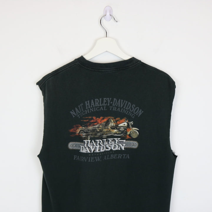 Vintage 2004 Harley Davidson Fairview Alberta Tank Top - M-NEWLIFE Clothing