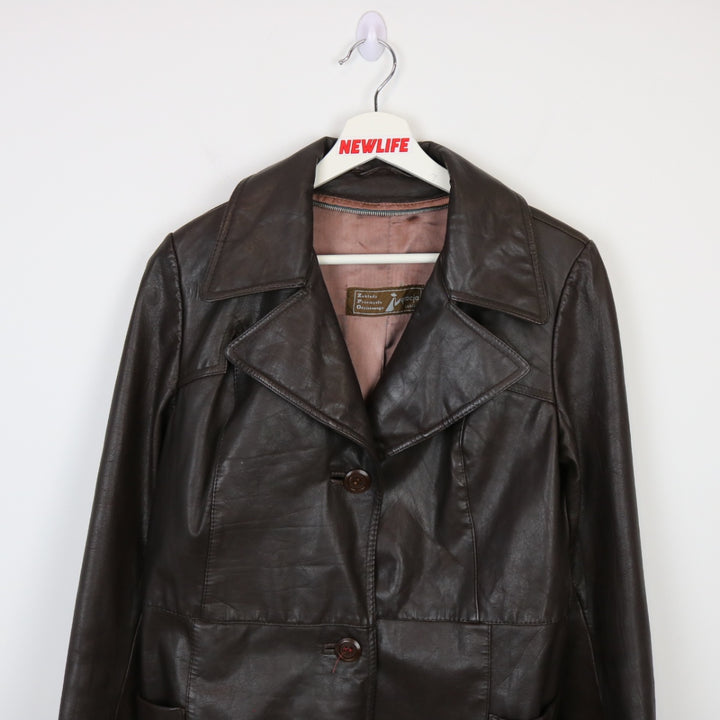 Vintage 90's Leather Jacket - S-NEWLIFE Clothing