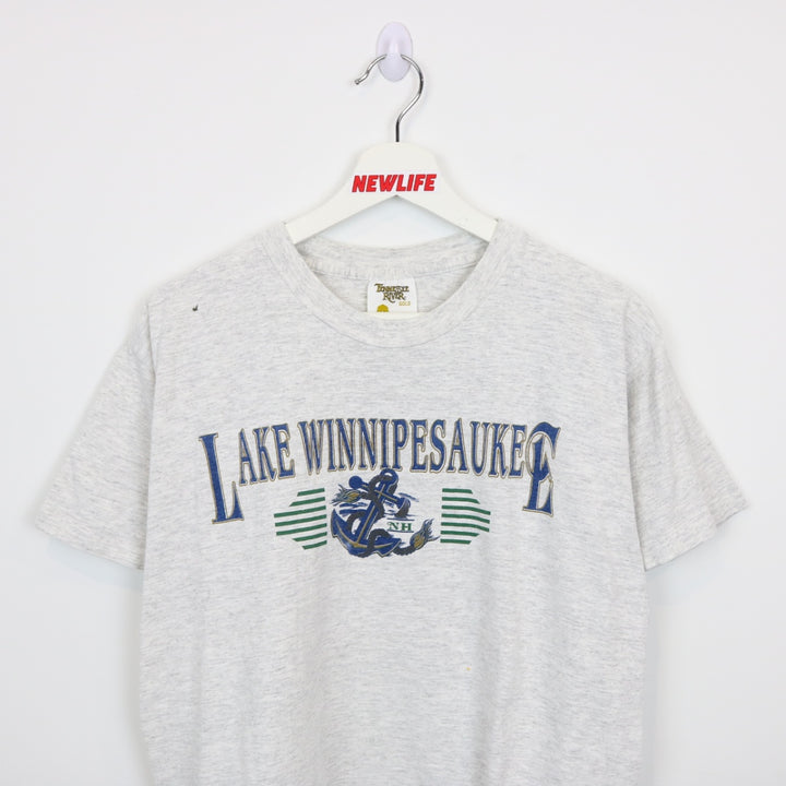 Vintage 90's Lake Winnipesauke Tee - M-NEWLIFE Clothing