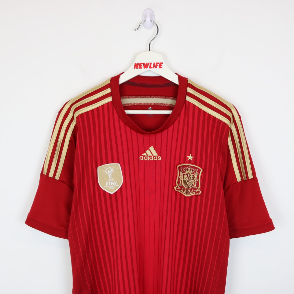 2010 Adidas Spain World Cup Champions Kit Jersey - L – NEWLIFE
