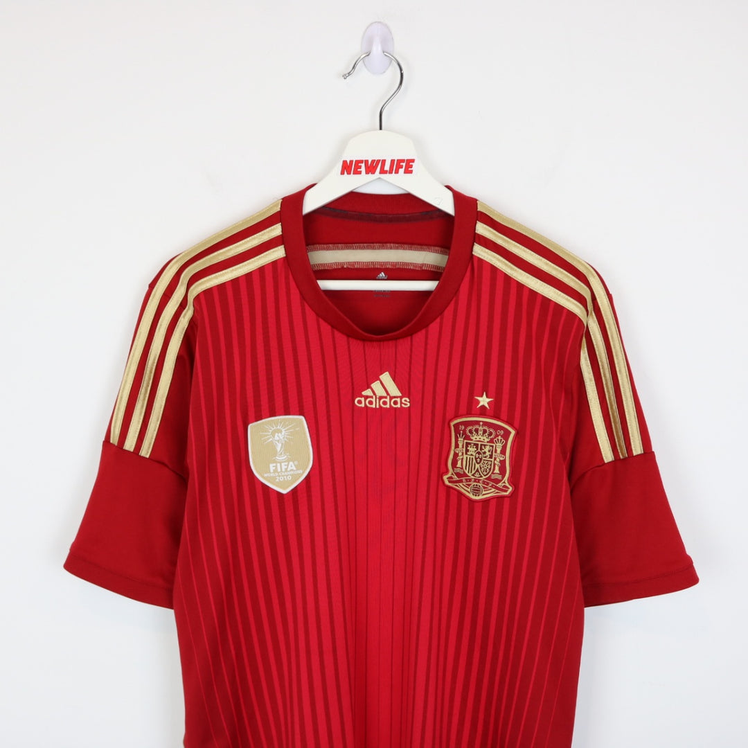 2010 Adidas Spain World Cup Champions Kit Jersey L – NEWLIFE