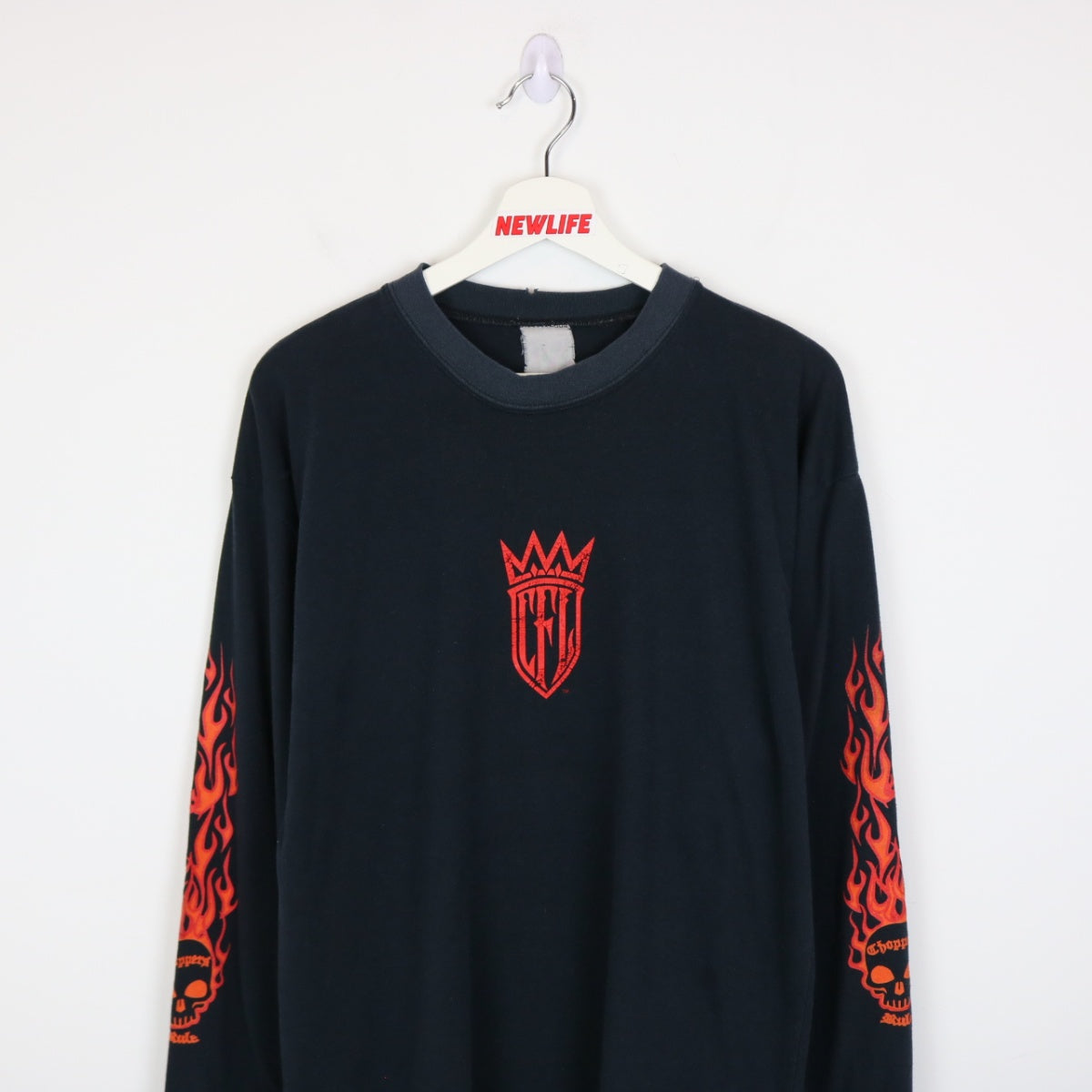 f*e様 00's West Coast Choppers long sleev Vintage 00's West Coast Choppers CFL Long Sleeve Tee - L