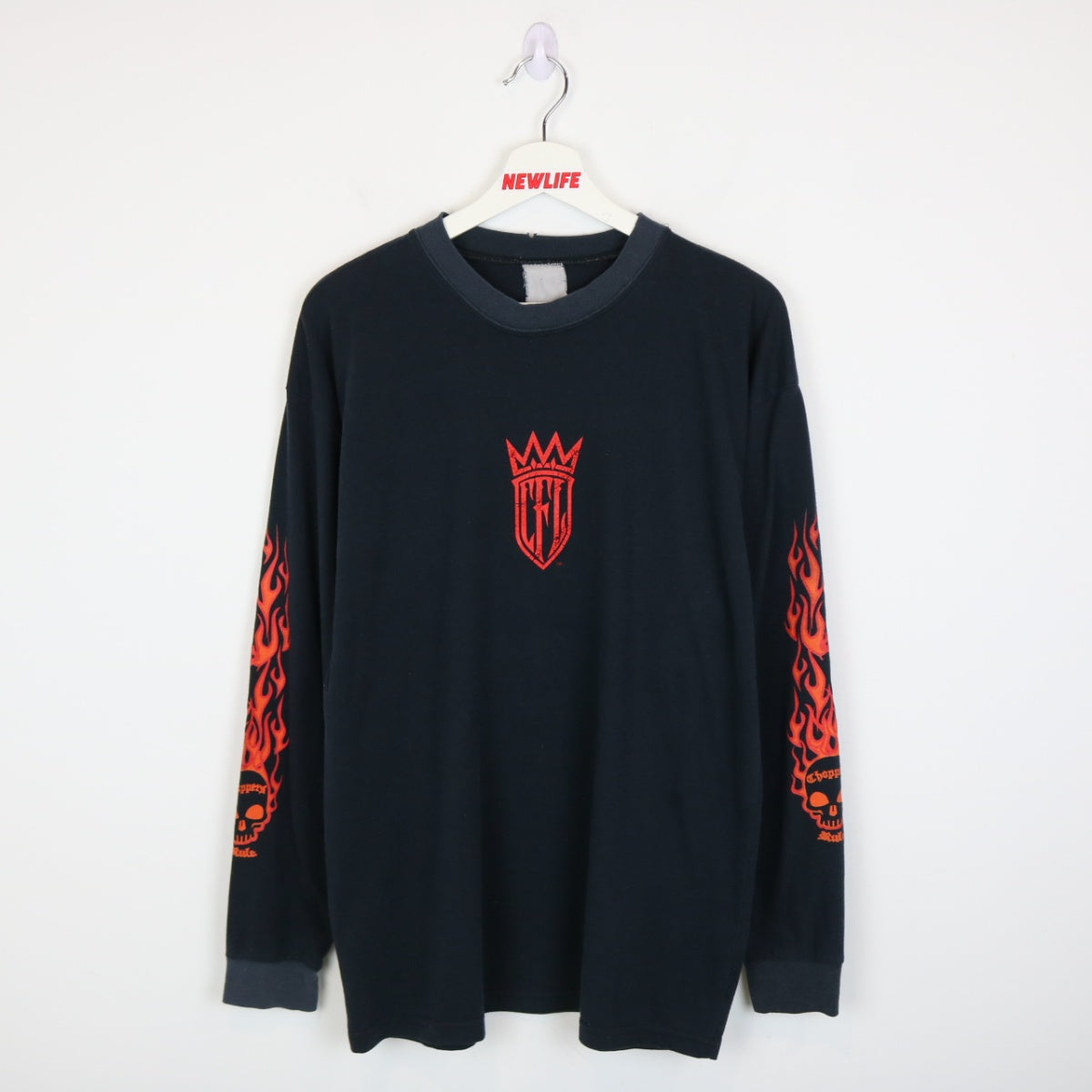 トップス 00s WEST COAST CHOPPERS long sleeve T XL West Coast Choppers Men Long-Sleeve T-Shirt OG Classic