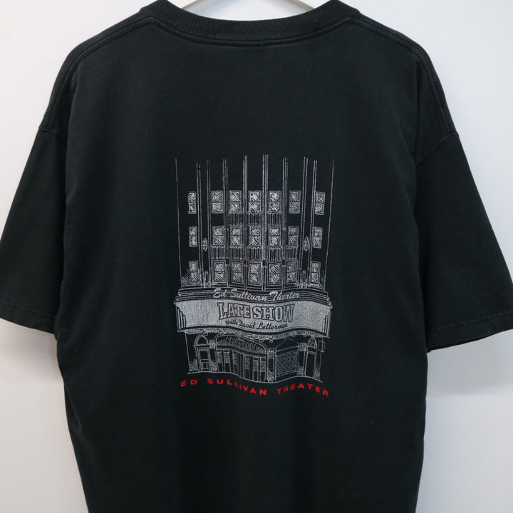 Vintage 90's CBS Late Show with David Letterman Tee - XL-NEWLIFE Clothing