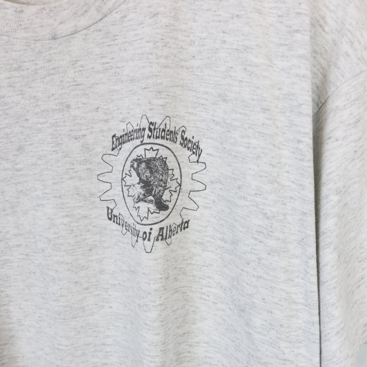 Vintage 90's University of Alberta Engineering Tee - XL-NEWLIFE Clothing