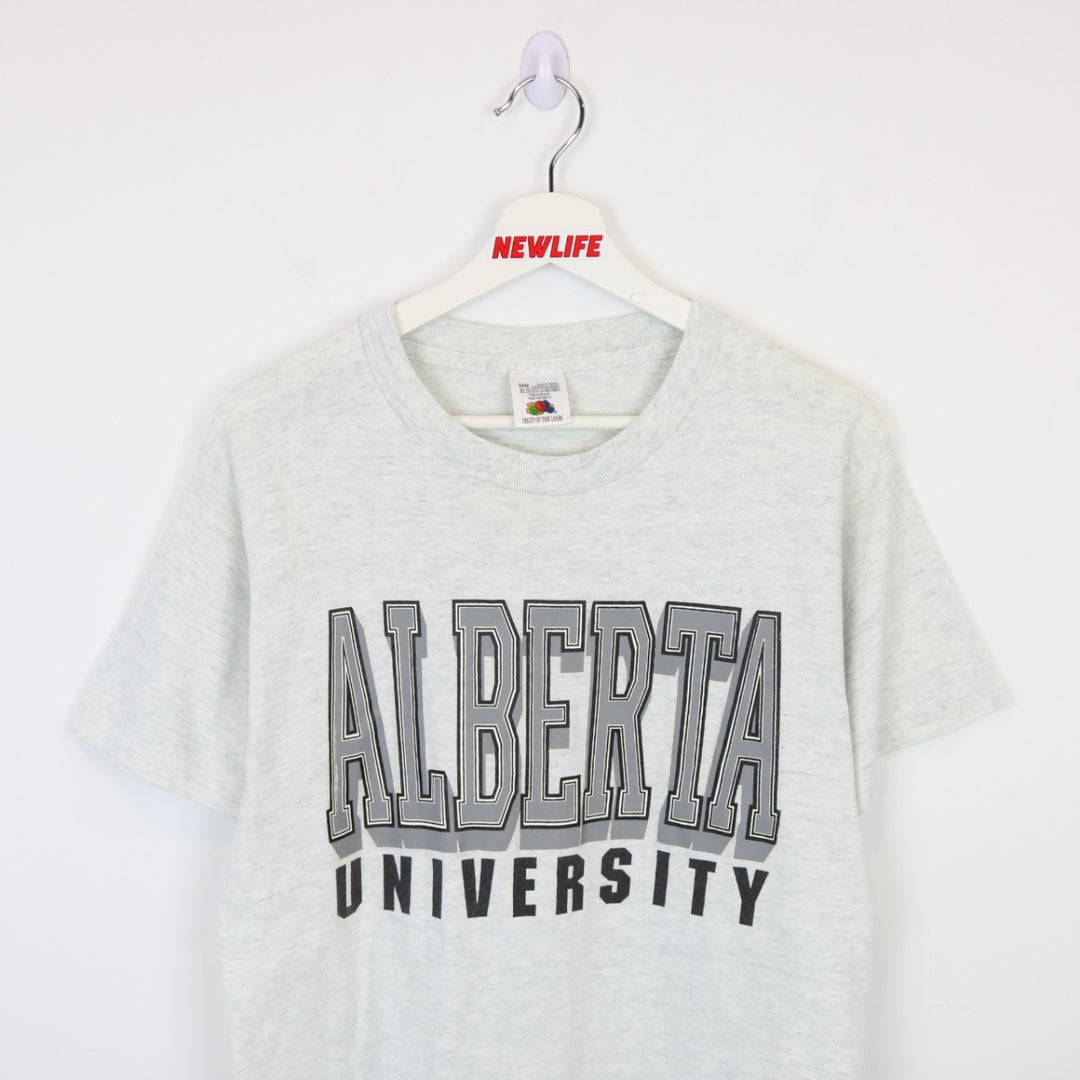 Vintage 90's University of Alberta Tee - S-NEWLIFE Clothing