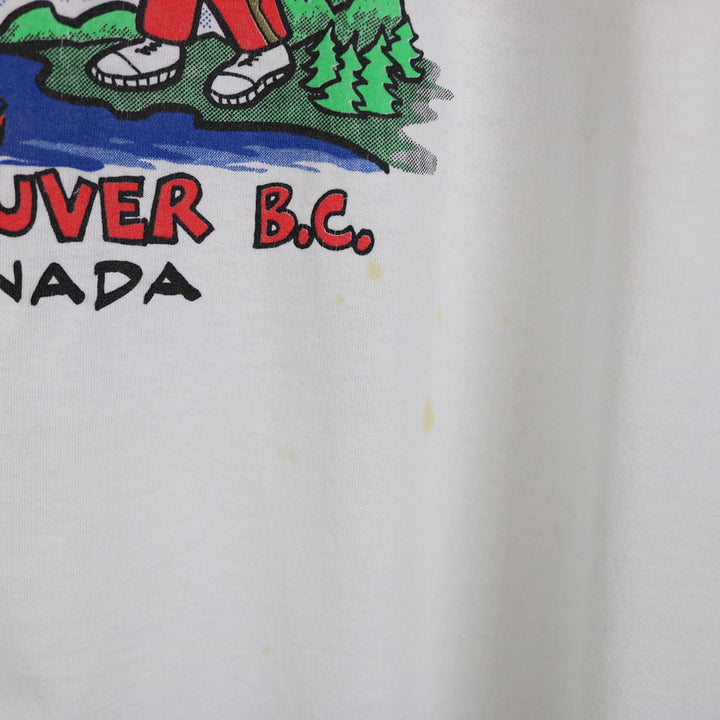 Vintage 1993 Bill and Boris Show Vancouver Tee - XL-NEWLIFE Clothing
