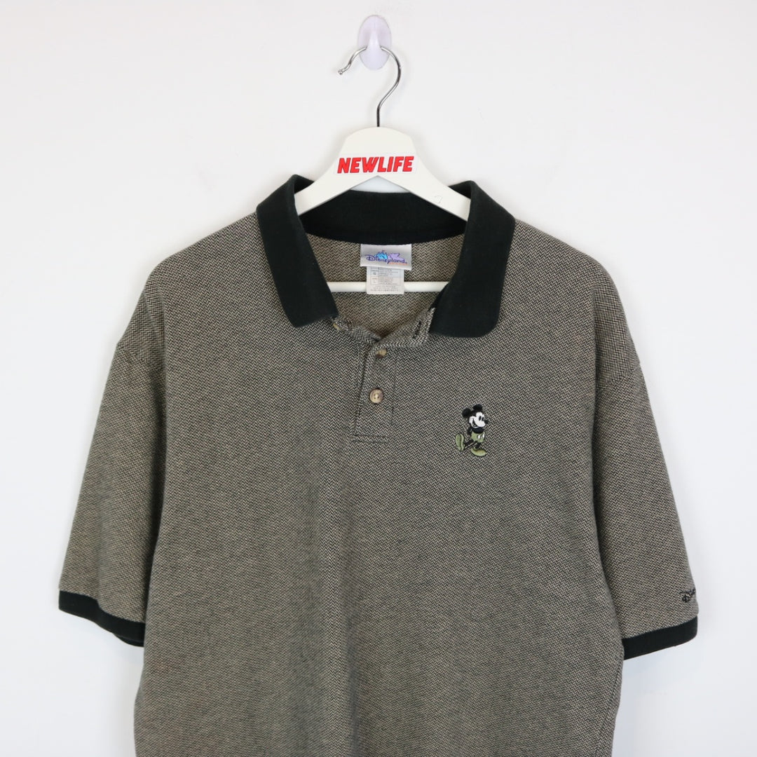 Vintage 00's Disney Mickey Mouse Polo Shirt - L-NEWLIFE Clothing