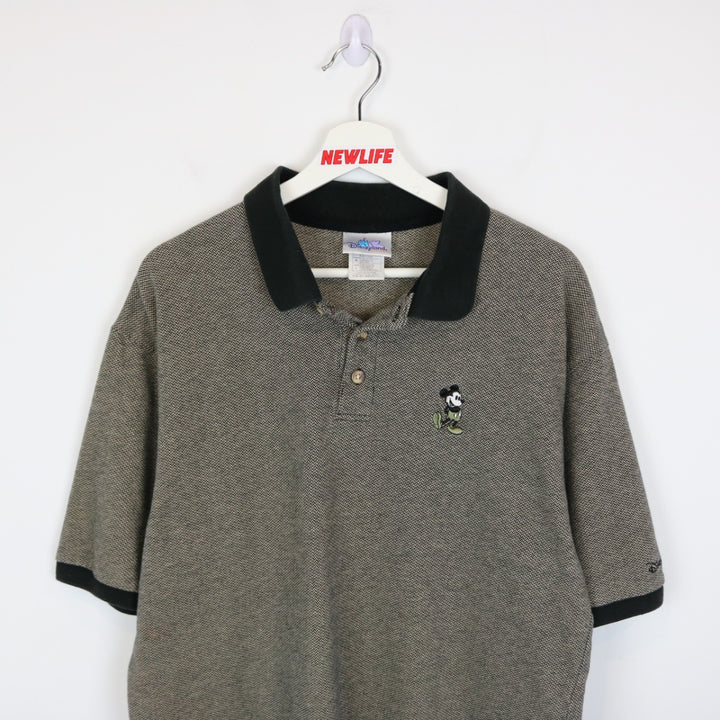 Vintage 00's Disney Mickey Mouse Polo Shirt - L-NEWLIFE Clothing