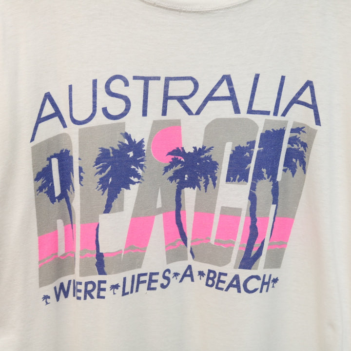 Vintage 90's Australia Beach Tee - M-NEWLIFE Clothing