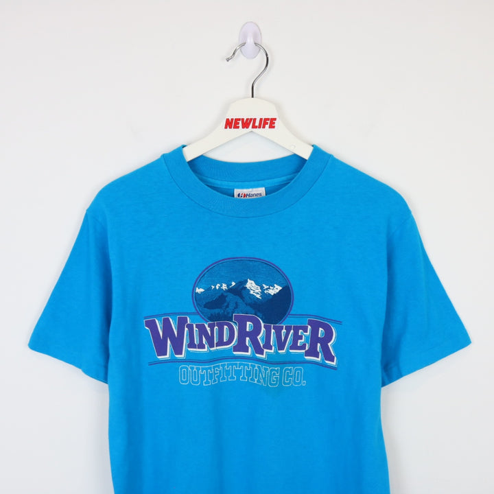 Vintage 90's Wind River Outfitting Tee - S-NEWLIFE Clothing