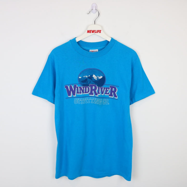 Vintage 90's Wind River Outfitting Tee - S-NEWLIFE Clothing