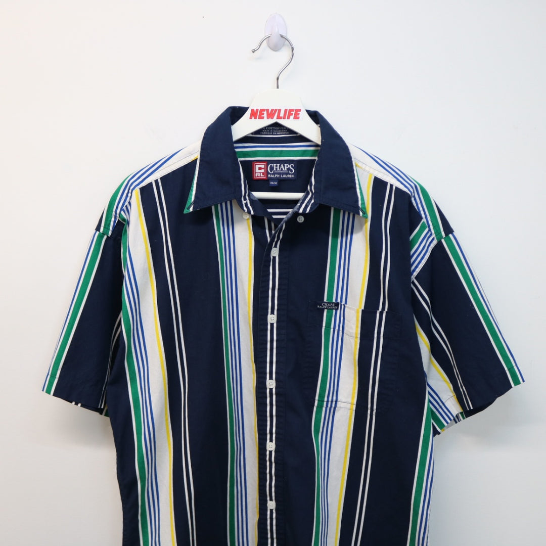 Vintage Chaps Ralph Lauren Striped Button Up - M-NEWLIFE Clothing