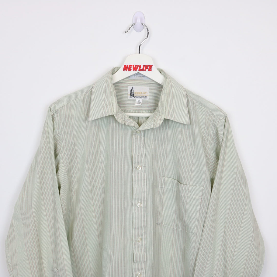 Vintage 90's London Fog Striped Button Up - M-NEWLIFE Clothing