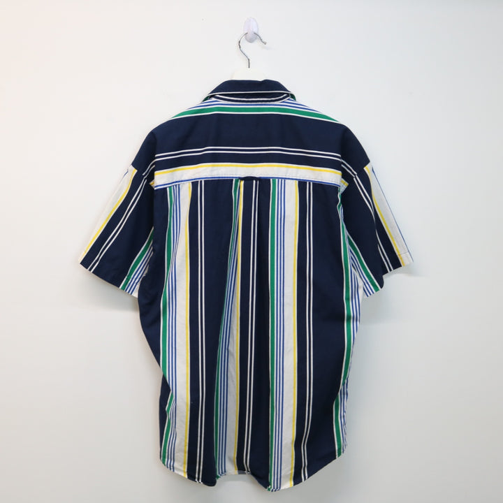 Vintage Chaps Ralph Lauren Striped Button Up - M-NEWLIFE Clothing