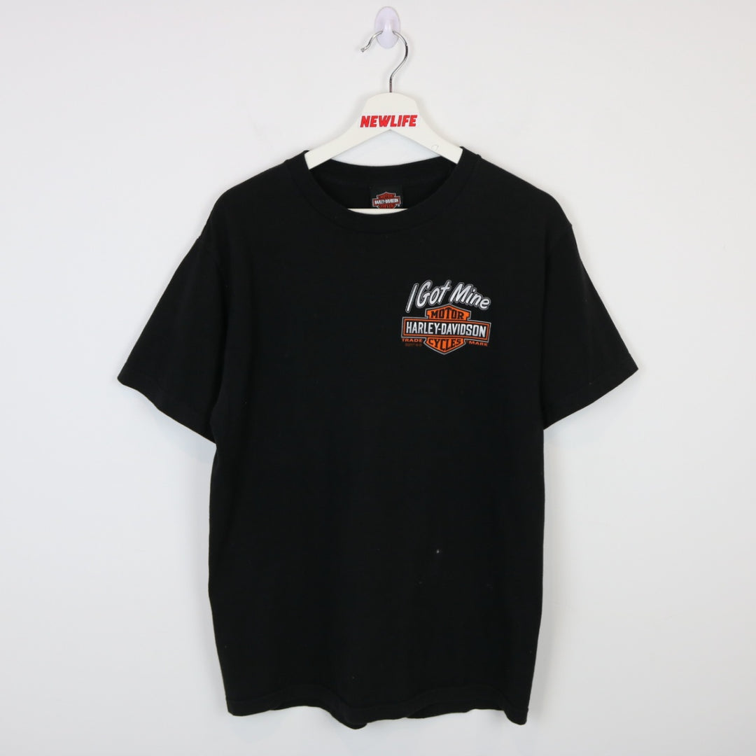 Harley Davidson Peterborough Ontario Tee - M-NEWLIFE Clothing