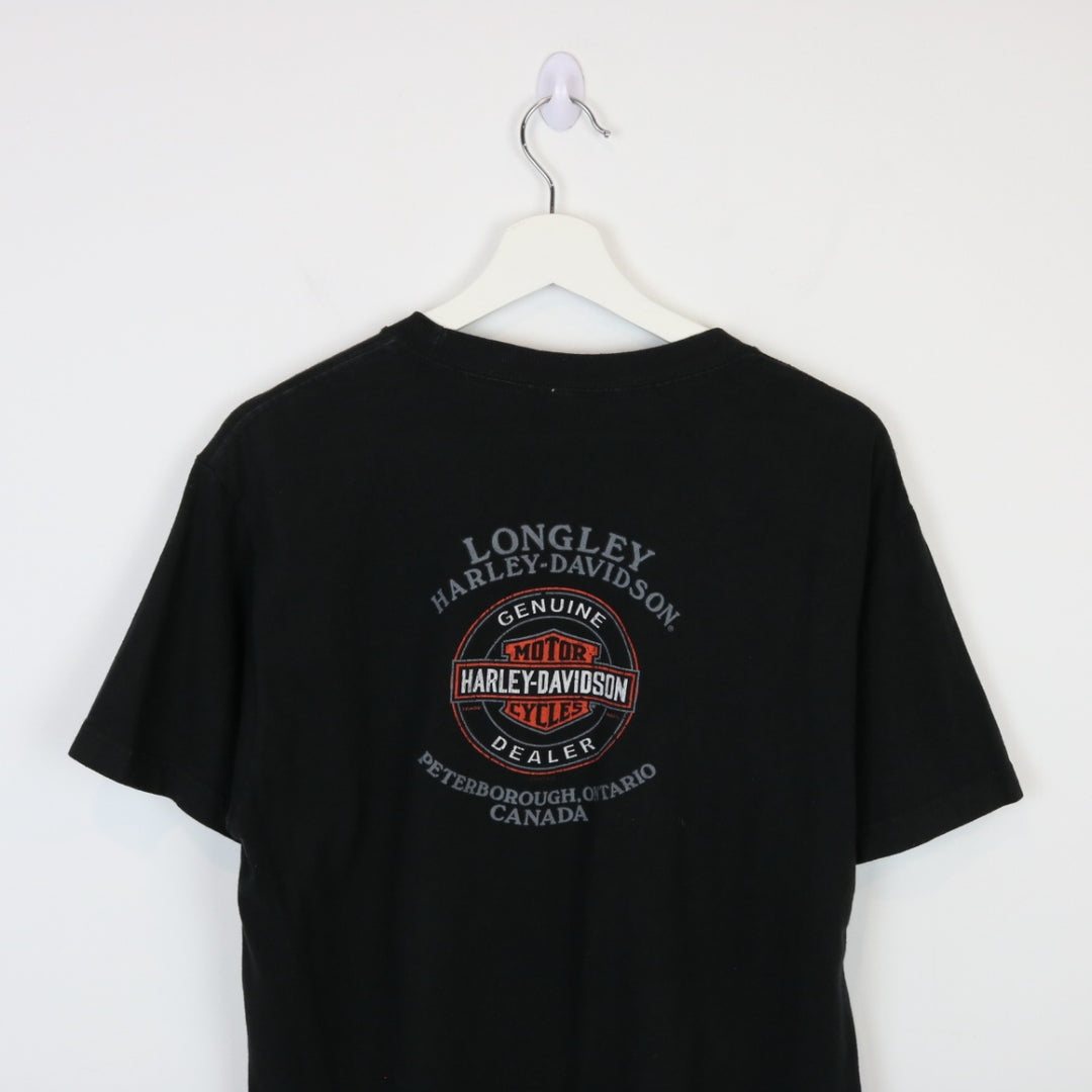 Harley Davidson Peterborough Ontario Tee - M-NEWLIFE Clothing