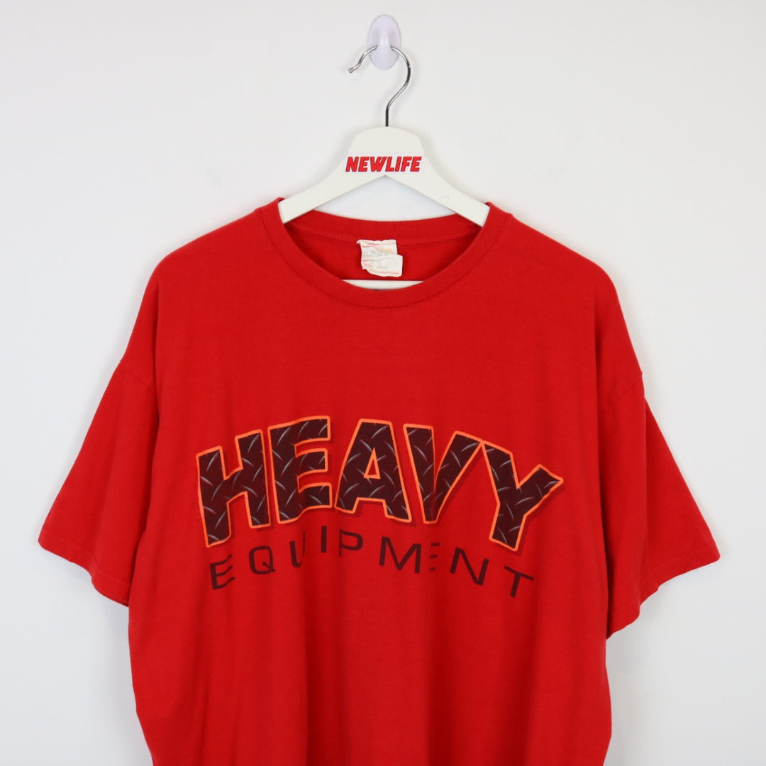 Vintage 90's Heavy Equipment Tee - XL-NEWLIFE Clothing