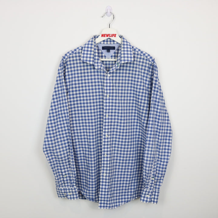 Vintage Tommy Hilfiger Plaid Button Up - M/L-NEWLIFE Clothing