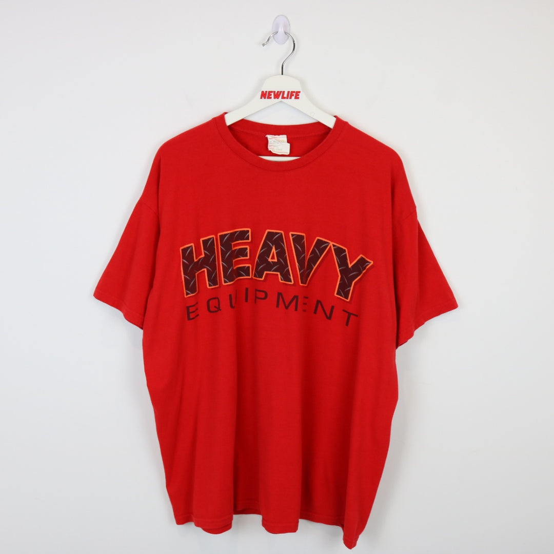 Vintage 90's Heavy Equipment Tee - XL-NEWLIFE Clothing