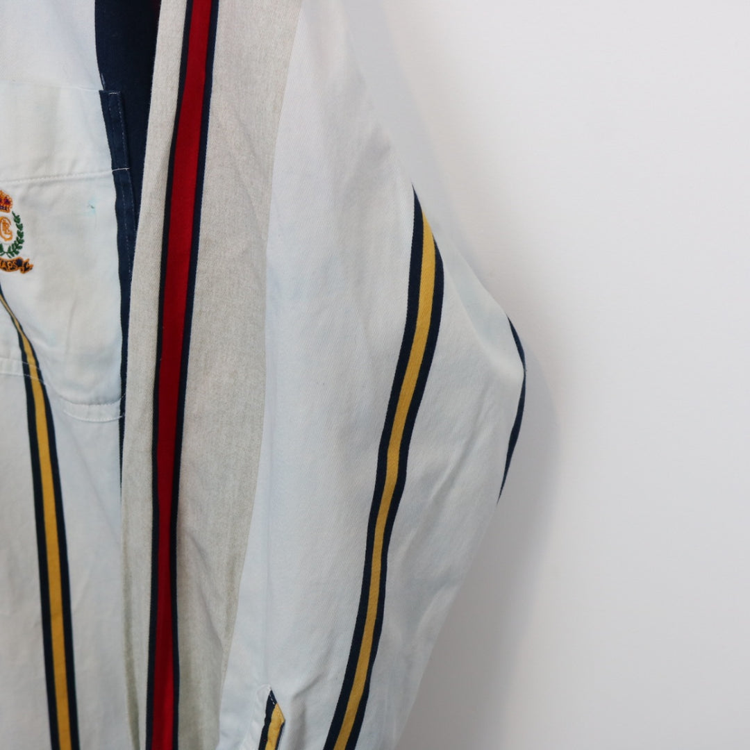 Vintage 90's Chaps Ralph Lauren Color Blocked Button Up - M-NEWLIFE Clothing