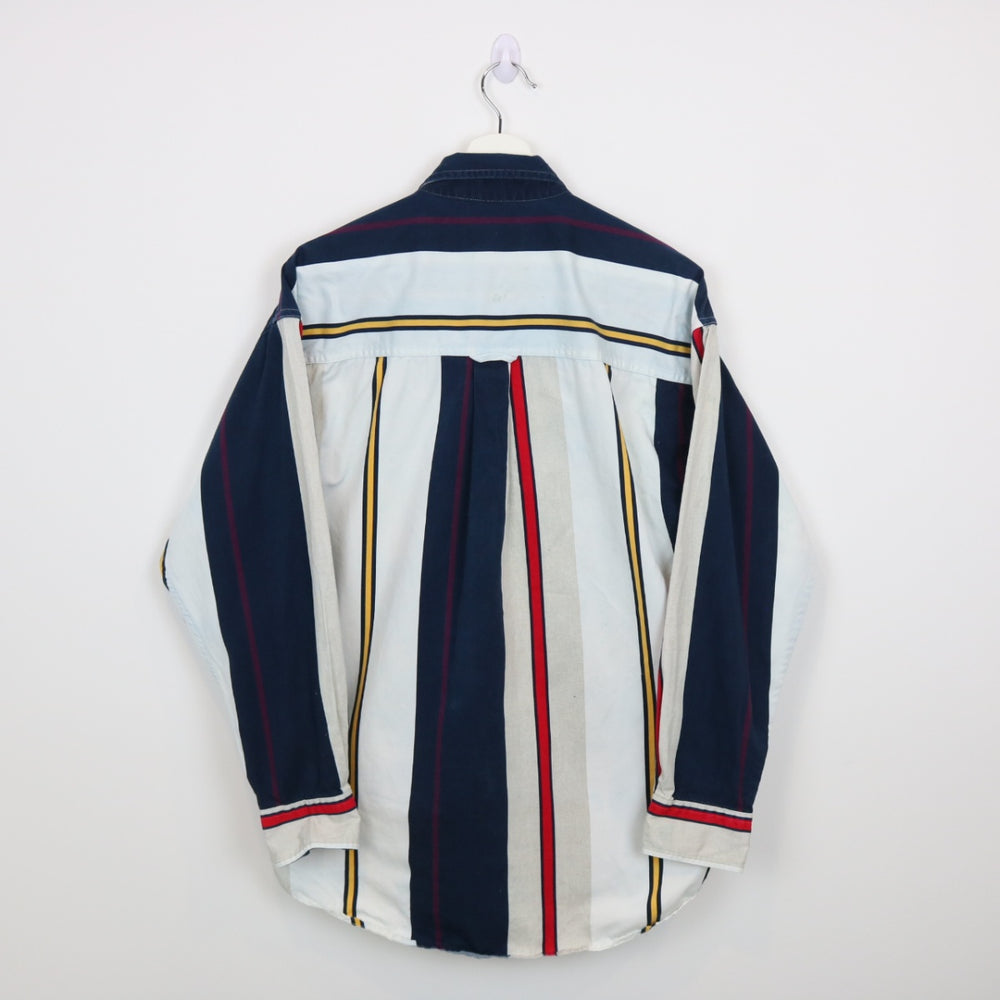 Vintage 90's Chaps Ralph Lauren Color Blocked Button Up - M-NEWLIFE Clothing