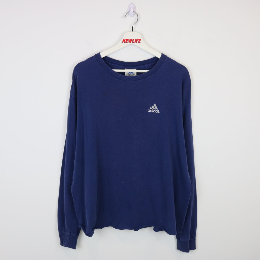 Vintage 90's Adidas Long Sleeve Tee - XL-NEWLIFE Clothing