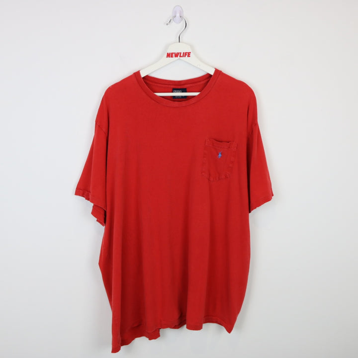 Vintage 90's Polo Ralph Lauren Pocket Tee - XXL-NEWLIFE Clothing