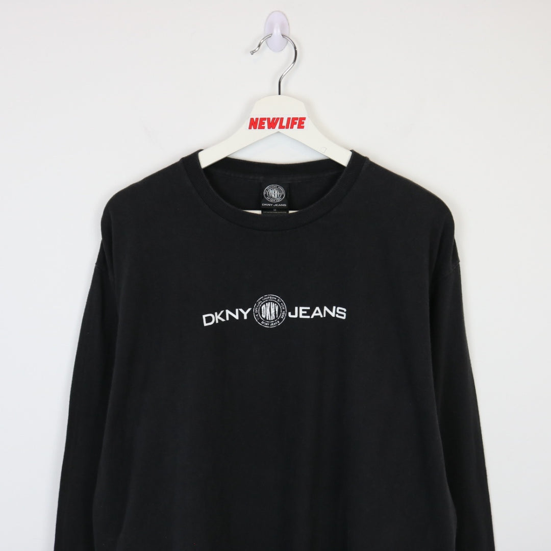 Y2K DKNY Long Sleeve Tee - XL-NEWLIFE Clothing