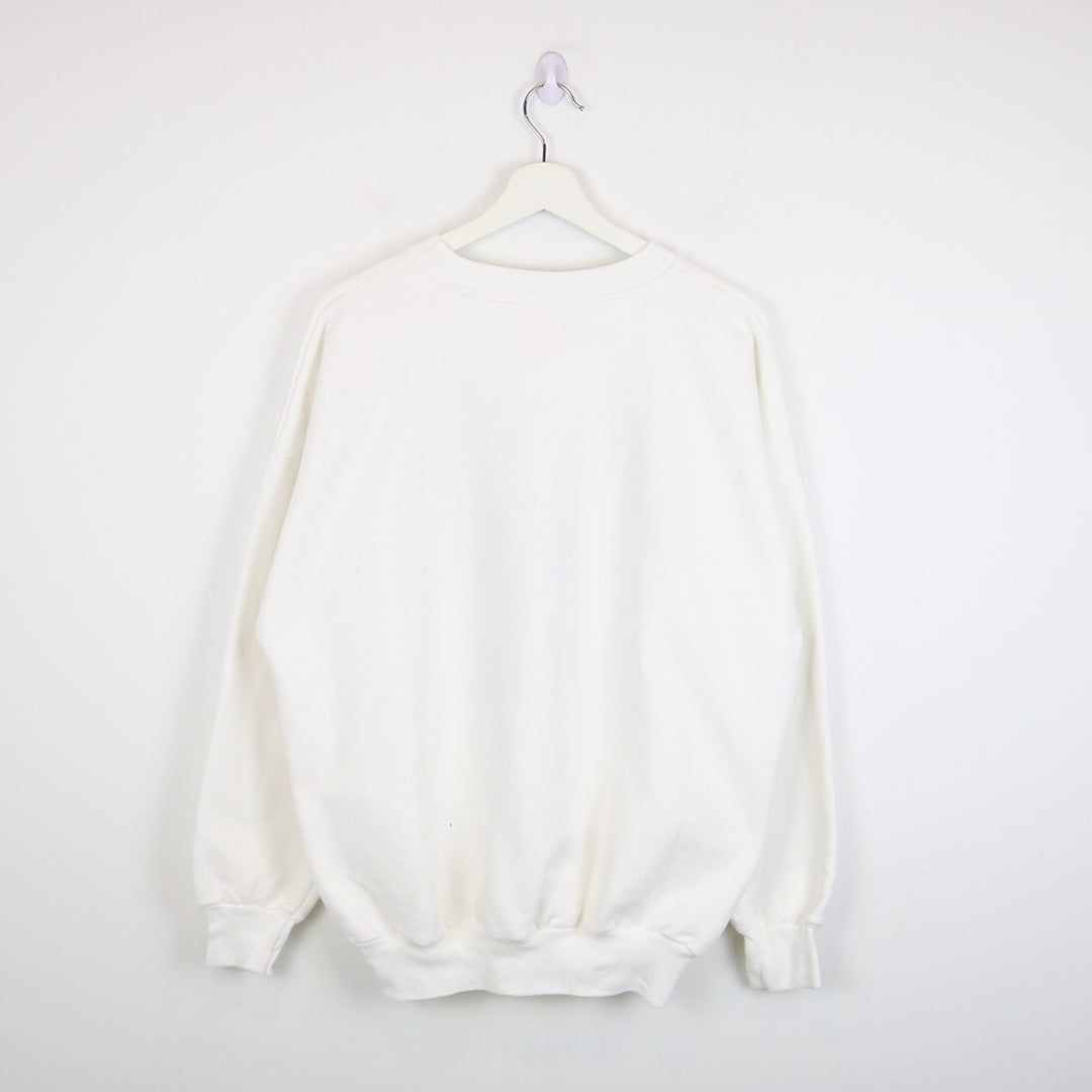 Vintage 1995 Putting People First Crewneck - L-NEWLIFE Clothing
