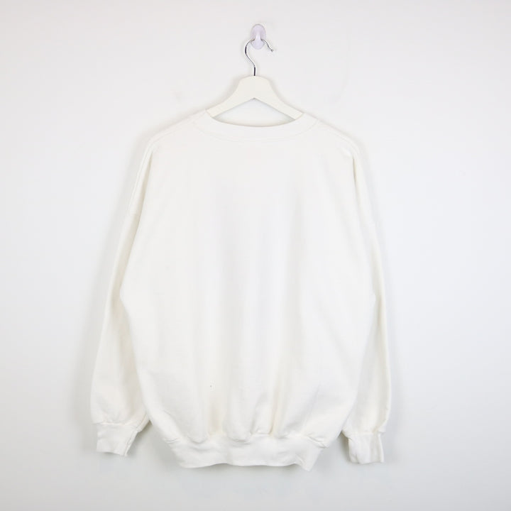 Vintage 1995 Putting People First Crewneck - L-NEWLIFE Clothing