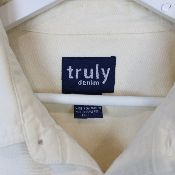 Vintage Truly Denim Button Up - XL-NEWLIFE Clothing