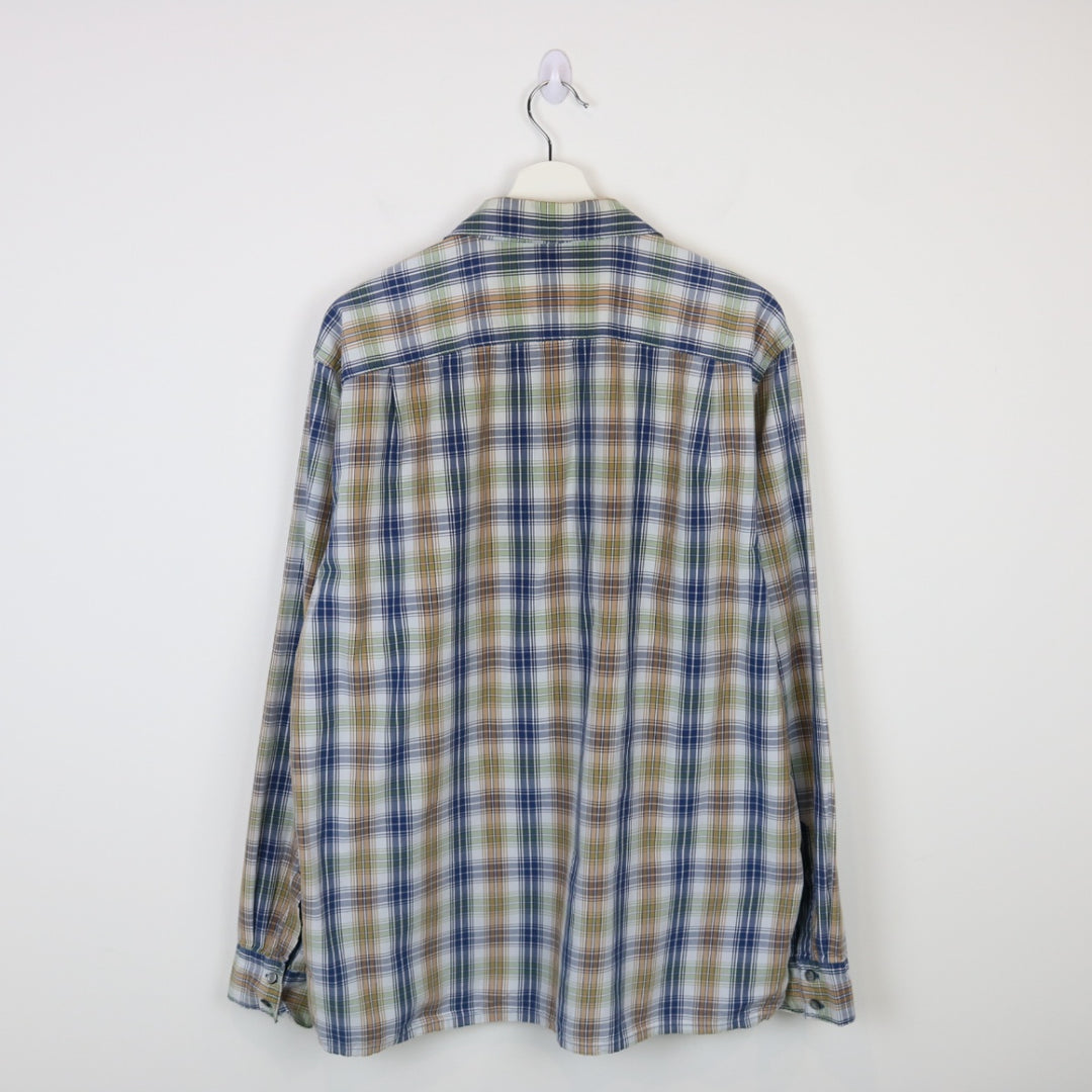 Vintage 2001 GAP Plaid Button Up - L-NEWLIFE Clothing